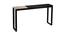 Kessie Console Table - Black (Black, Powder Coating Finish) by Urban Ladder - Front View Design 1 - 358891