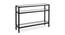 Lyna Console Table - Black (Black, Powder Coating Finish) by Urban Ladder - Cross View Design 1 - 358919