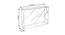 Plum Console Table - Silver (Silver, Powder Coating Finish) by Urban Ladder - Design 1 Dimension - 358938