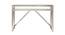 Raelim Console Table - Silver (Silver, Powder Coating Finish) by Urban Ladder - Front View Design 1 - 358941