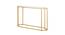 Ritter Console Table - Gold (Gold, Powder Coating Finish) by Urban Ladder - Rear View Design 1 - 358954