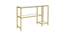 Rykov Console Table - Gold (Gold, Powder Coating Finish) by Urban Ladder - Cross View Design 1 - 358958