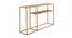 Scorpio Console Table - Gold (Gold, Powder Coating Finish) by Urban Ladder - Cross View Design 1 - 358982