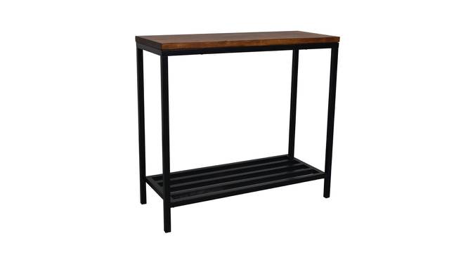 Seehorn Console Table - Black (Black, Powder Coating Finish) by Urban Ladder - Cross View Design 1 - 358988
