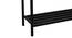 Seehorn Console Table - Black (Black, Powder Coating Finish) by Urban Ladder - Rear View Design 1 - 358990