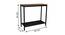 Seehorn Console Table - Black (Black, Powder Coating Finish) by Urban Ladder - Design 1 Dimension - 358991