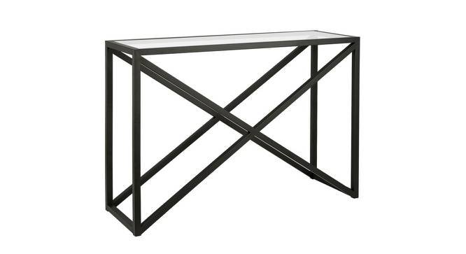 Seth Console Table - Black (Black, Powder Coating Finish) by Urban Ladder - Cross View Design 1 - 358993
