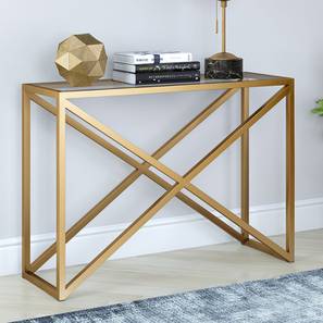 Seth console table gold lp