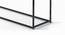 Skye Console Table - Black (Black, Powder Coating Finish) by Urban Ladder - Rear View Design 1 - 359011