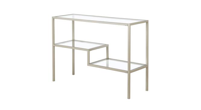 Skyler Console Table - Silver (Silver, Powder Coating Finish) by Urban Ladder - Cross View Design 1 - 359016