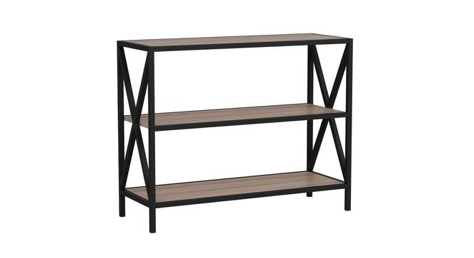 Yollette Console Table - Black (Black, Powder Coating Finish) by Urban Ladder - Cross View Design 1 - 359032