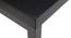 Zima Console Table - Black (Black, Powder Coating Finish) by Urban Ladder - Design 1 Side View - 359039