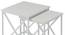 Aleda Side & End Table - White (White, Powder Coating Finish) by Urban Ladder - Rear View Design 1 - 359049