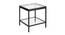 Alfy Side & End Table - Black (Black, Powder Coating Finish) by Urban Ladder - Cross View Design 1 - 359052
