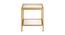 Alfy Side & End Table - Gold (Gold, Powder Coating Finish) by Urban Ladder - Front View Design 1 - 359057