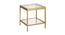 Alfy Side & End Table - Gold (Gold, Powder Coating Finish) by Urban Ladder - Rear View Design 1 - 359058