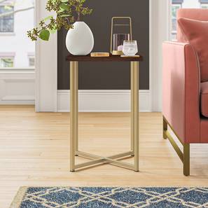 Caputo side and end table black lp