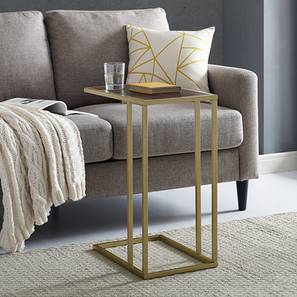Floris side and end table gold lp