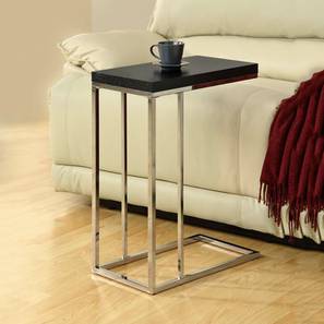 Judie side and end table stainless steel lp