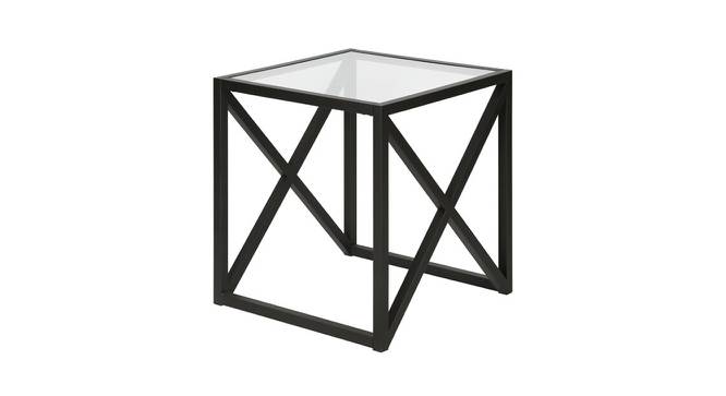 Murray Side & End Table - Black (Black, Powder Coating Finish) by Urban Ladder - Cross View Design 1 - 359148