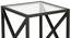Murray Side & End Table - Black (Black, Powder Coating Finish) by Urban Ladder - Design 1 Side View - 359153