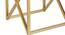 Murray Side & End Table - Gold (Gold, Powder Coating Finish) by Urban Ladder - Design 1 Close View - 359160