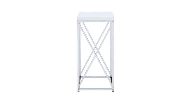 Sheen Side & End Table - Stainless Steel (Stainless Steel Finish, Stainless Steel) by Urban Ladder - Front View Design 1 - 359169