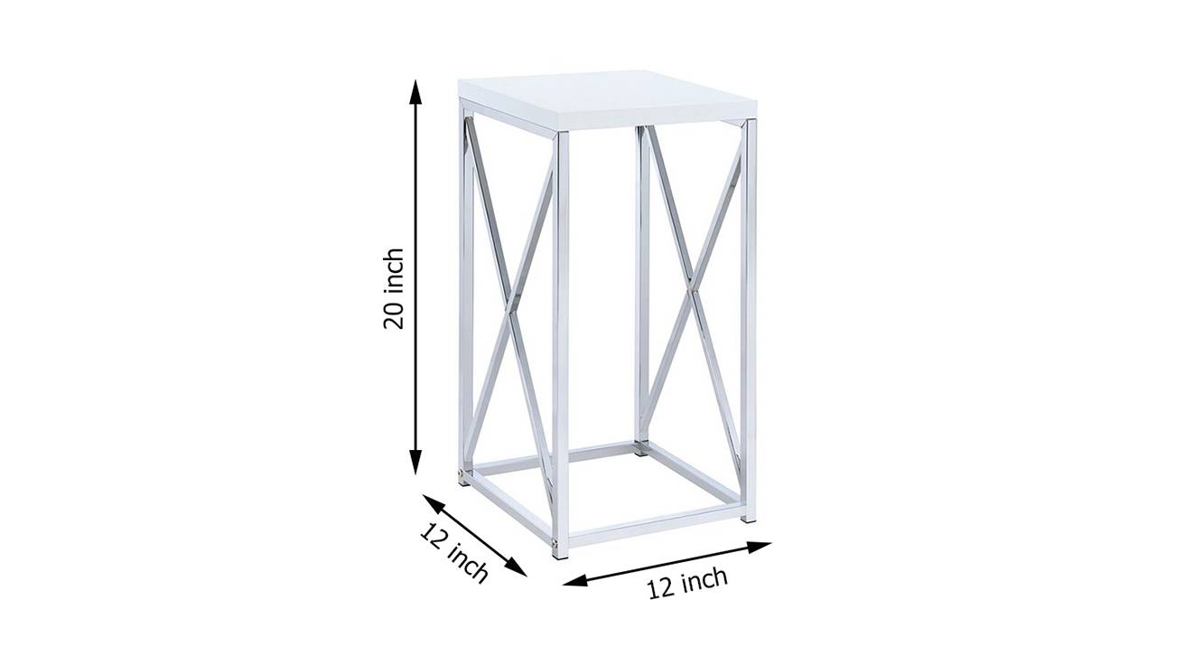 Sheen side and end table stainless steel 6