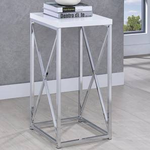 Sheen side and end table stainless steel lp