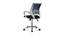 Advik Study Chair - Royal Blue (Royal Blue) by Urban Ladder - Rear View Design 1 - 359201