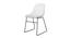 Clea Study Chair - Black (Black) by Urban Ladder - Front View Design 1 - 359231