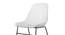 Clea Study Chair - Black (Black) by Urban Ladder - Rear View Design 1 - 359232