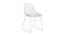 Clea Study Chair - White (White) by Urban Ladder - Cross View Design 1 - 359235