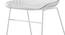 Clea Study Chair - White (White) by Urban Ladder - Rear View Design 1 - 359237