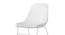 Clea Study Chair - White (White) by Urban Ladder - Design 1 Side View - 359238