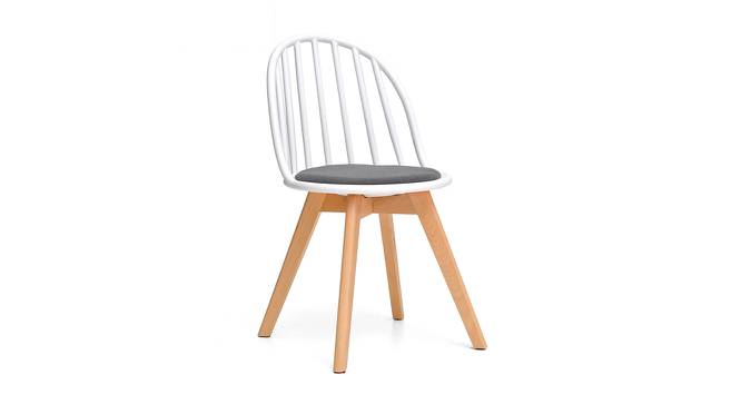 Esposito Study Chair - White (White) by Urban Ladder - Cross View Design 1 - 359240