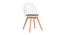 Esposito Study Chair - White (White) by Urban Ladder - Cross View Design 1 - 359240