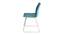 Fabian Study Chair - Blue (Blue) by Urban Ladder - Rear View Design 1 - 359249