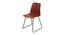 Fabian Study Chair - Red (Red) by Urban Ladder - Cross View Design 1 - 359253