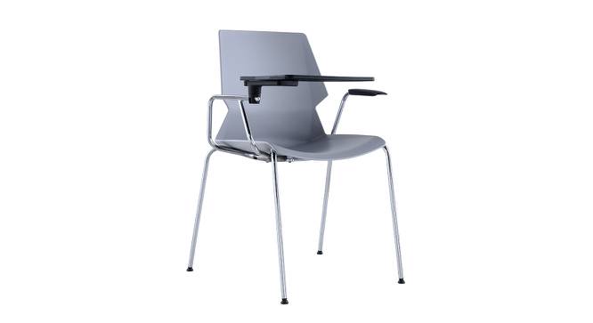 Hayley Study Chair - Grey (Grey) by Urban Ladder - Cross View Design 1 - 359259
