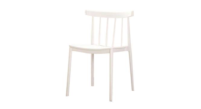 Hector Study Chair - White (White) by Urban Ladder - Front View Design 1 - 359266