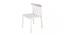 Hector Study Chair - White (White) by Urban Ladder - Rear View Design 1 - 359267