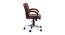 Kinney Study Chair - Brown (Brown) by Urban Ladder - Rear View Design 1 - 359295