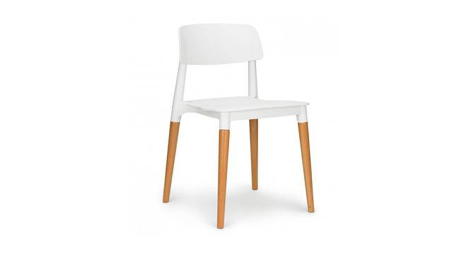 Mckean Study Chair - White (White) by Urban Ladder - Cross View Design 1 - 359304