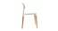 Mckean Study Chair - White (White) by Urban Ladder - Rear View Design 1 - 359306