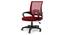 Ronalda Study Chair - Maroon (Marron) by Urban Ladder - Front View Design 1 - 359318