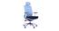Spine Study Chair - Blue (Blue) by Urban Ladder - Cross View Design 1 - 359323