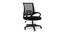 Teana Study Chair - Black (Black) by Urban Ladder - Cross View Design 1 - 359337