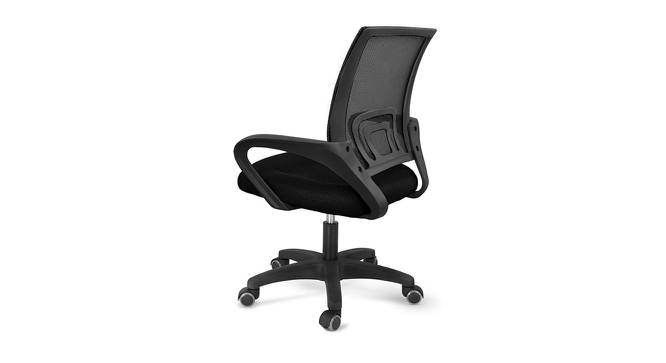 Teana Study Chair - Black (Black) by Urban Ladder - Front View Design 1 - 359338