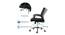 Teana Study Chair - Black (Black) by Urban Ladder - Design 1 Side View - 359340